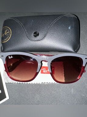 NWOT Ray-Ban RB4487 “Steve” Two-Tone Sunglasses MADE IN ITALY